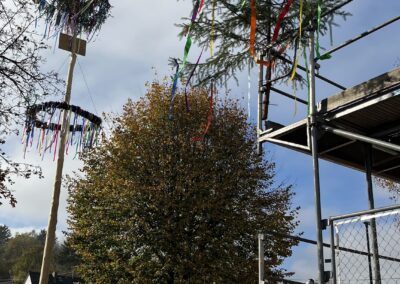 MSS-Richtfest-Kerbebaum
